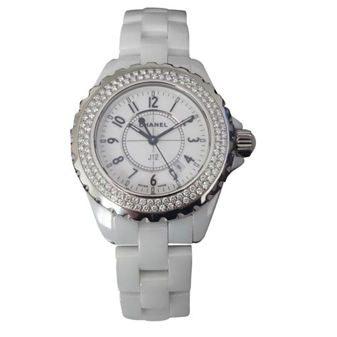 montre chanel blanche pas cher|Montres CHANEL .